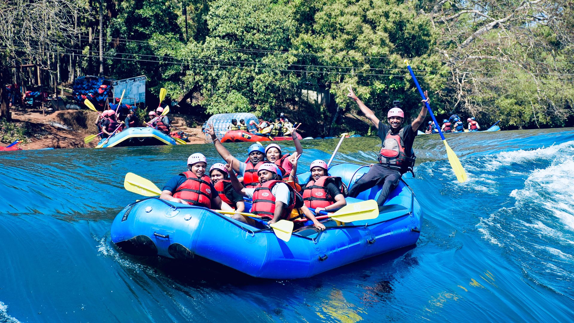 river rafting activities at dandeli ideals